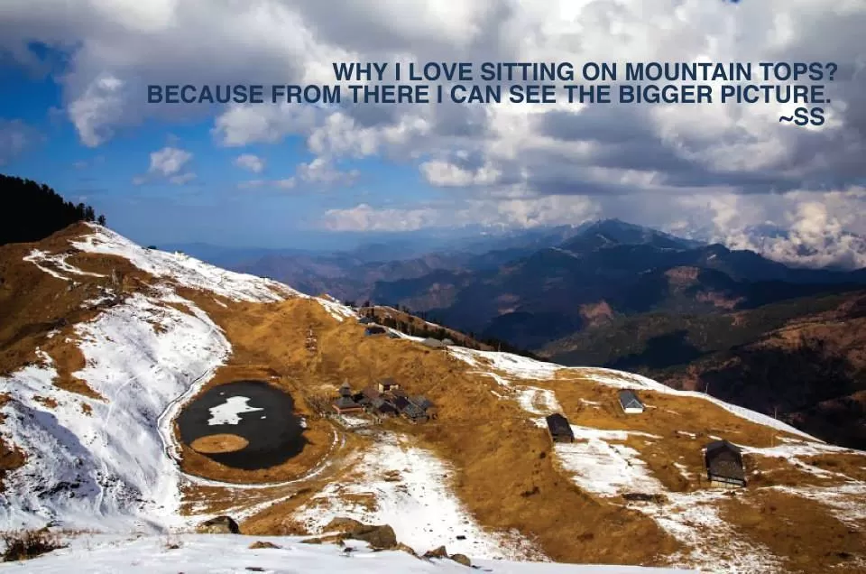 Photo of Prashar Lake, D.P.F. Parashar Dhar, Himachal Pradesh by S S (Saurabh Sabikhi)