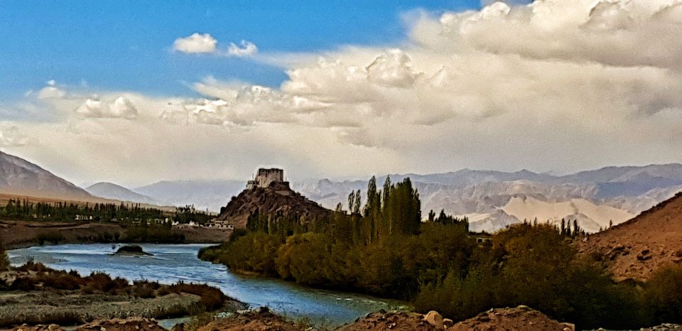 Photo of Stakna Monastery A.K.A. Tiger’s Nose Monastery 3/4 by S S (Saurabh Sabikhi)