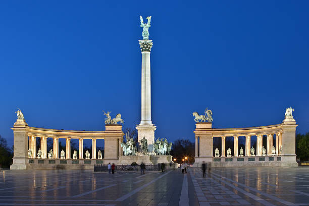 Photo of Budapest, Heroes’ Square, Hősök tere, Hungary by Khyati Thaker @ A Lawyer's Voyage