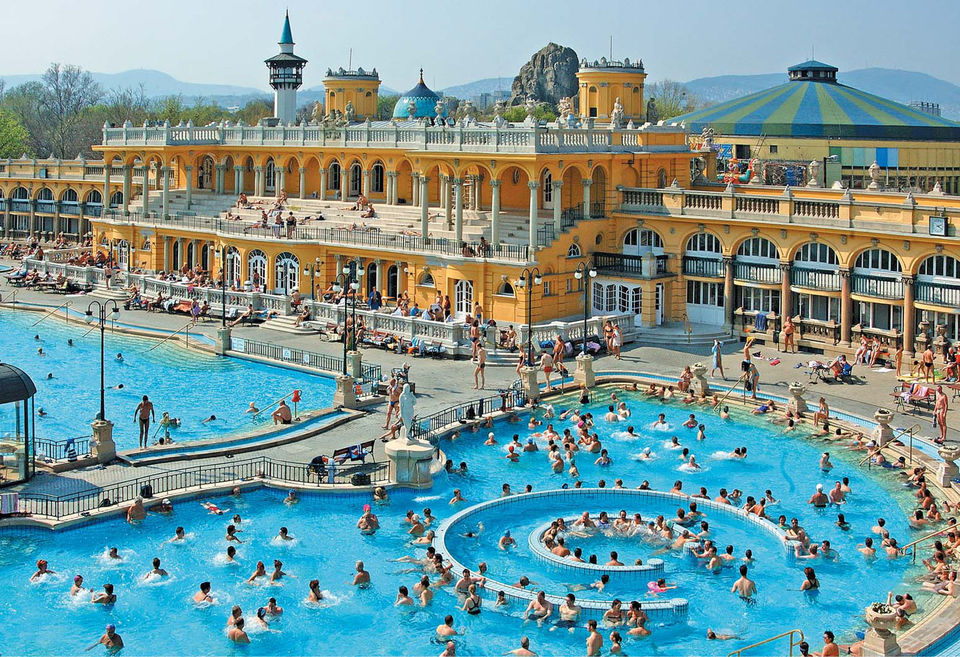 Photo of Budapest, Széchenyi Thermal Bath, Állatkerti körút, Hungary by Khyati Thaker @ A Lawyer's Voyage