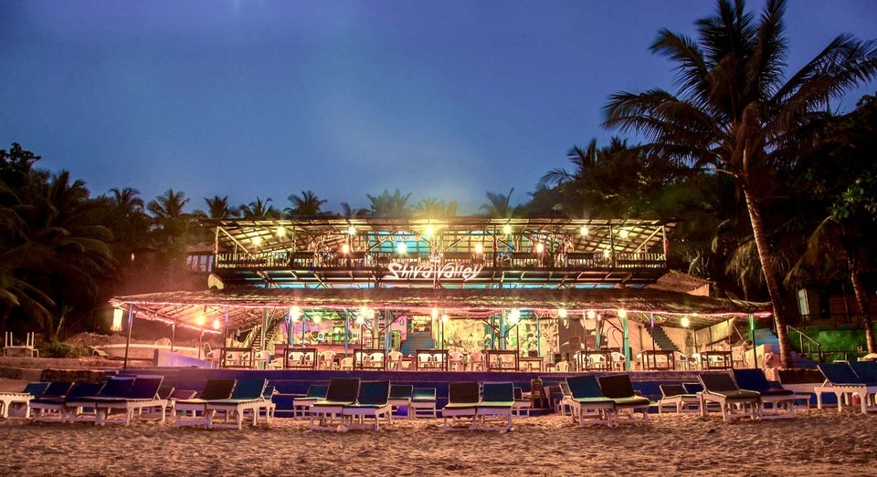 Photo of Curlies Beach Shack Anjuna, Monteiro Vaddo, Anjuna, Goa, India by Khyati Thaker @ A Lawyer's Voyage