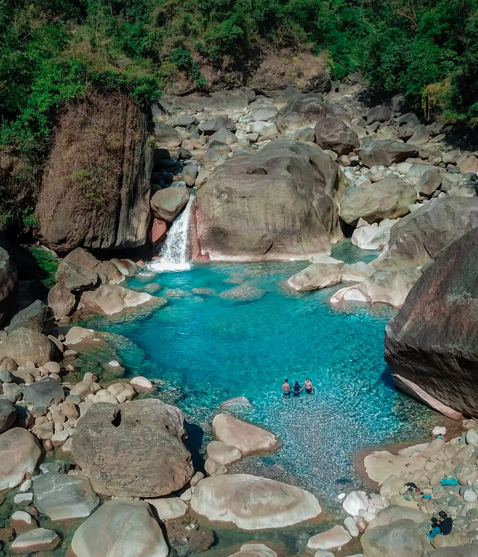 Photo of Rainbow Falls, Nohkalikai Rd, Cherrapunjee, Meghalaya, India by Pratyush Thakur