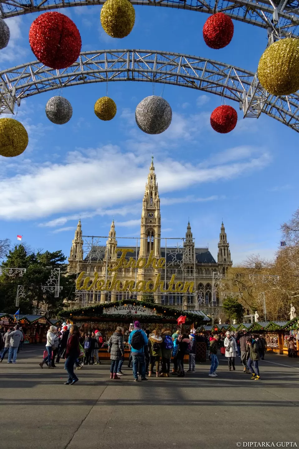 Photo of Rathausplatz, Vienna, Austria by Diptarka Gupta