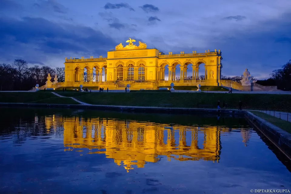 Photo of Schönbrunn Gloriette, Vienna, Austria by Diptarka Gupta