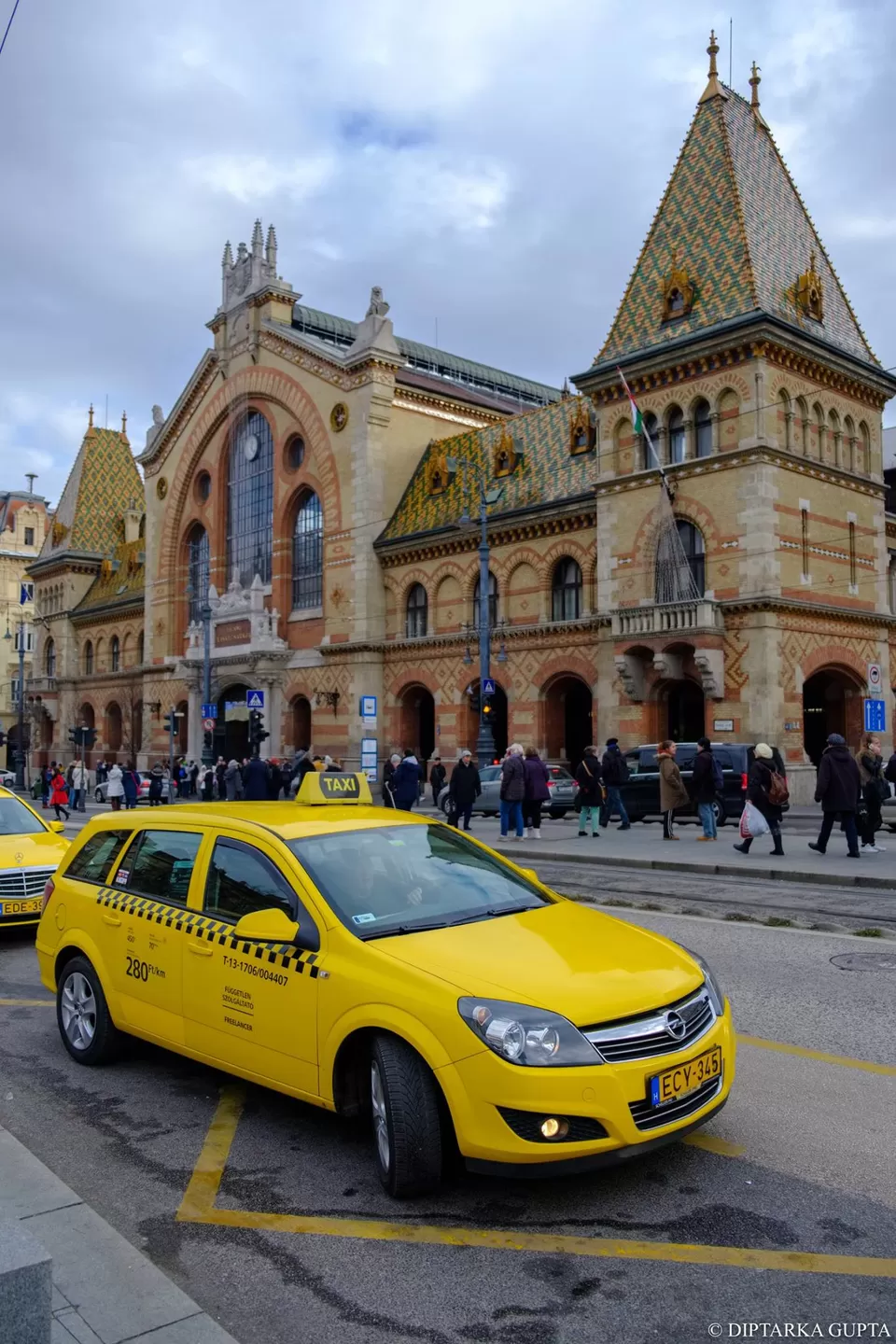 Photo of Budapest, Great Market Hall, Vámház körút, Hungary by Diptarka Gupta
