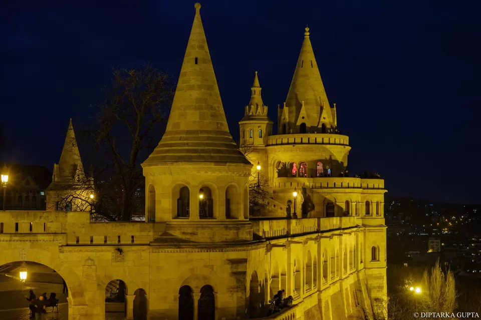 Photo of Budapest, Fisherman's Bastion, Szentháromság tér, Hungary by Diptarka Gupta