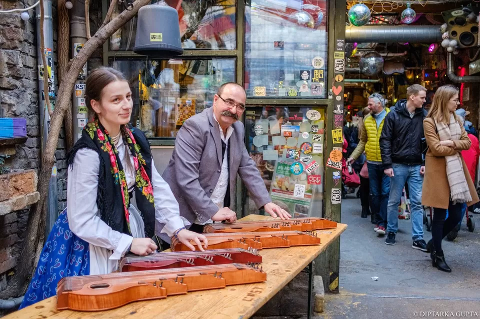 Photo of Budapest, Szimpla Kert, Kazinczy Street, Hungary by Diptarka Gupta