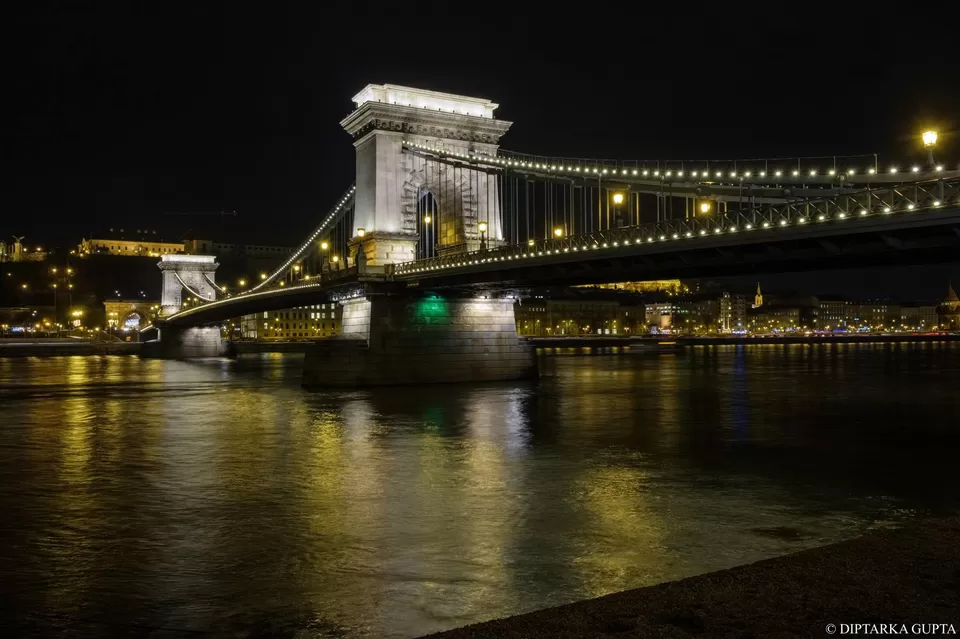 Photo of Budapest, Széchenyi Chain Bridge, Chain Bridge, Hungary by Diptarka Gupta