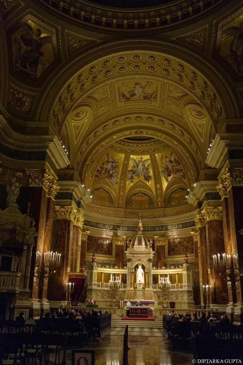 Photo of Budapest, Szent István Király Plébániatemplom (Bazilika), Szent István tér, Hungary by Diptarka Gupta