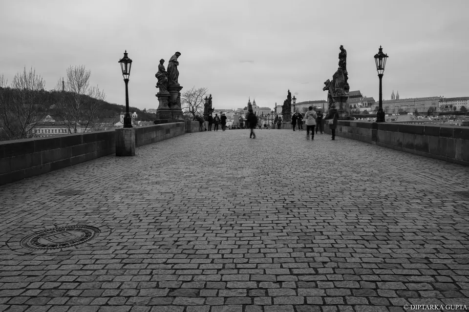 Photo of Charles Bridge, Prague-Prague 1, Czechia by Diptarka Gupta
