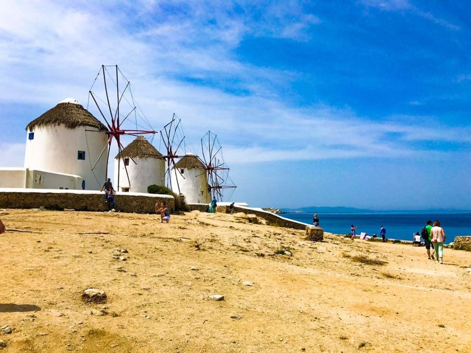 Photo of Paradise Beach Mykonos, Mikonos, Greece by Design Pandits