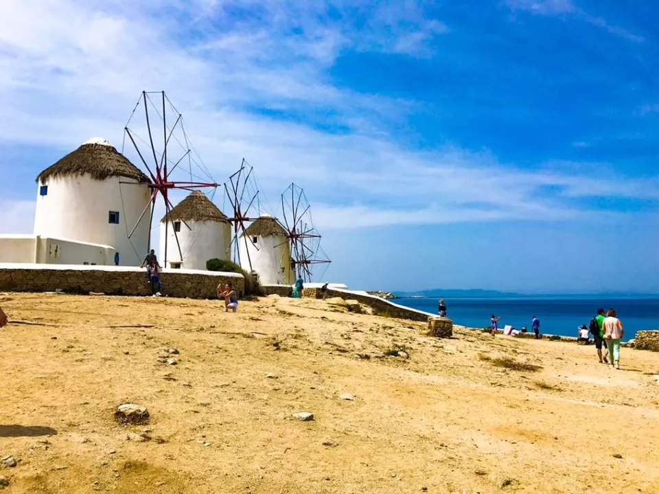 Photo of Paradise Beach Mykonos, Mikonos, Greece by Design Pandits
