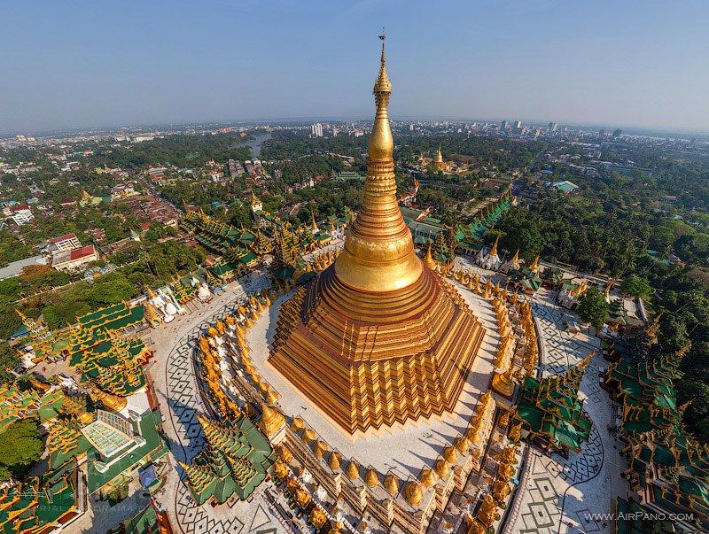 Photo of Shwedagon Pagoda, Yangon, Yangon Region, Myanmar (Burma) by Magdalene