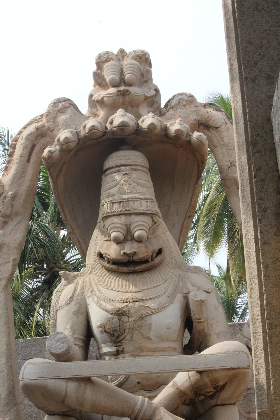 Photo of Narasimha Temple, Hampi, Karnataka, India by Nikita Mathur