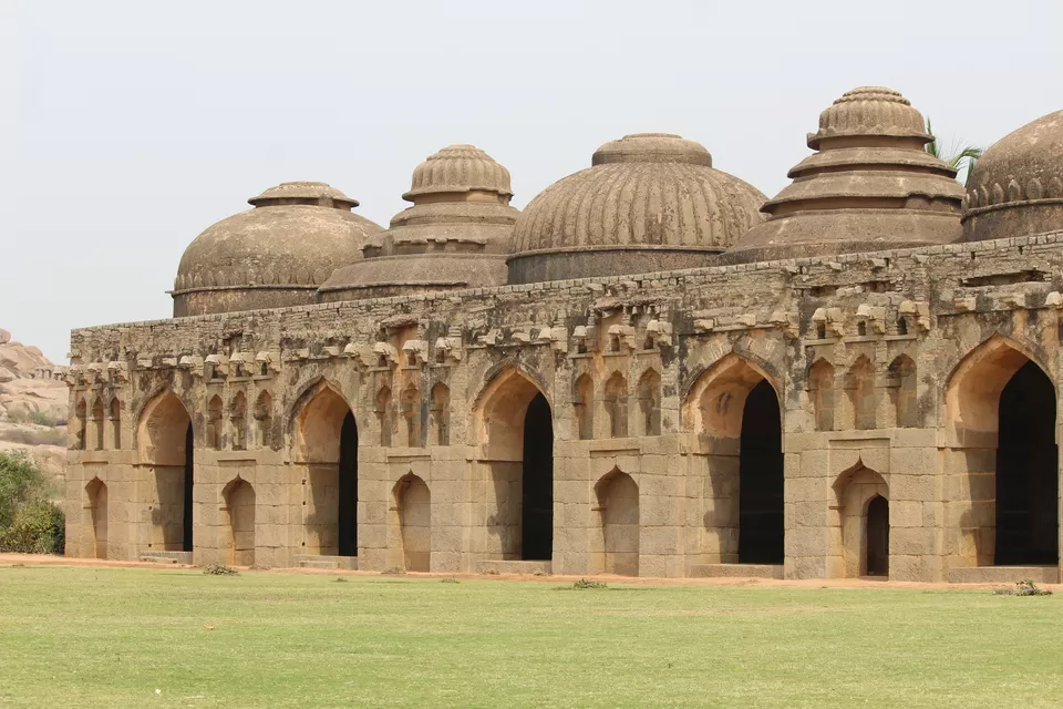 Photo of Elephant Stable, Hampi, Karnataka, India by Nikita Mathur