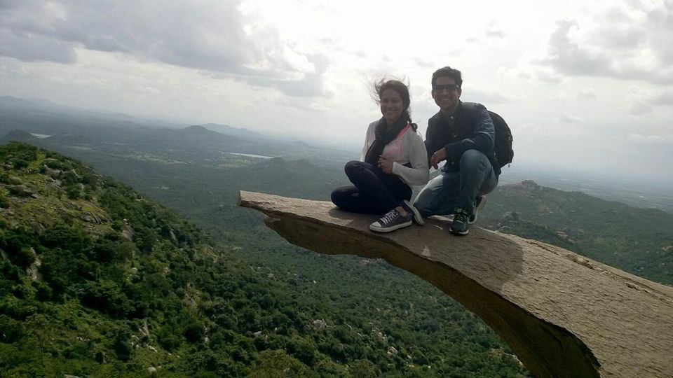 Photo of You stand on the edge n you see the depth- Avalabetta 100 km drive from Blore by Hanee