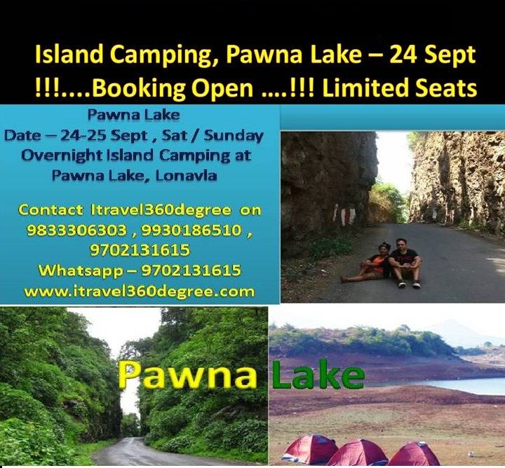 Photo of Pawna lake island camping and trek 24-25 September, 2016 1/1 by Kavvita Singh