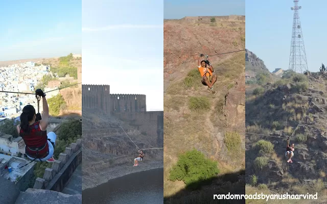Photo of Flying Fox Jodhpur, Mehrangarh Fort, Fateh Pol Road, Sodagaran Mohalla, Jodhpur, Rajasthan, India by randomroadsfamily