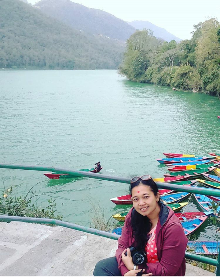 Photo of Phewa Lake, Pokhara, Mid-Western Development Region, Nepal by febbyto