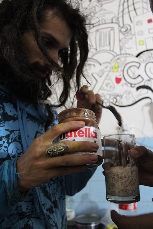 Photo of Busking on the streets to mural painting in Goa just by the leap of faith 11/12 by Abhyuday Blythe