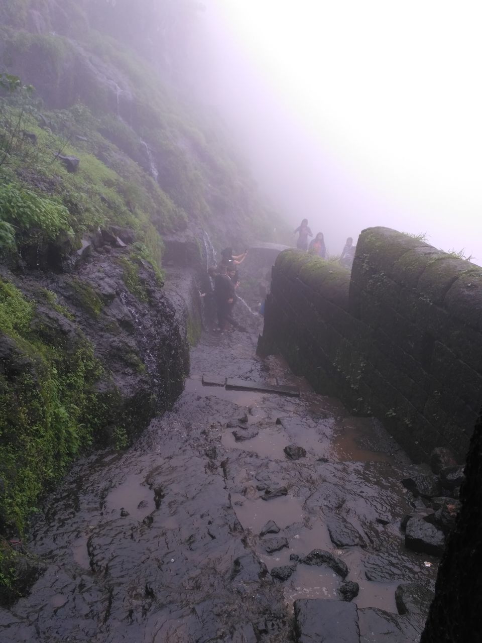 lohagad trek in monsoon