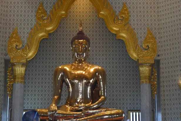 Photo of The Golden Buddha Temple Tri Mit Road Bangkok Thailand by Richa Powale