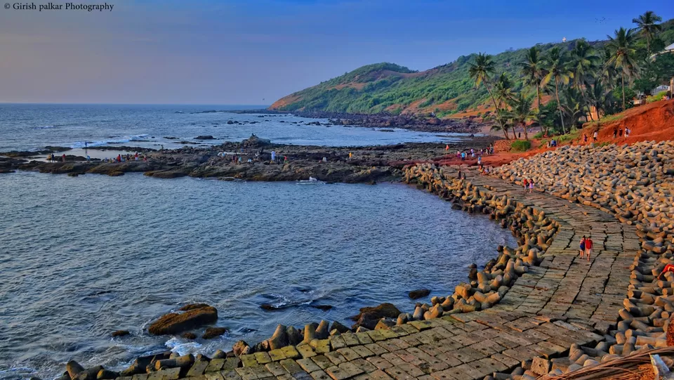 Photo of An evening Scene of Anjuna Beach, Goa by Ruchika Arora