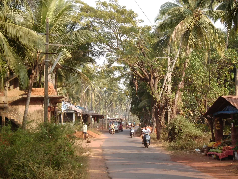 Photo of Roads marking Morjim Beach, Goa by Ruchika Arora