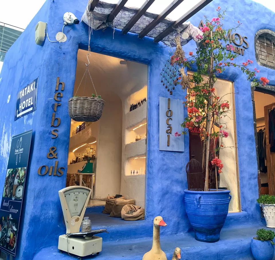Photo of Fira, Greece by Kadambari Bhatte (curlytravelmess)