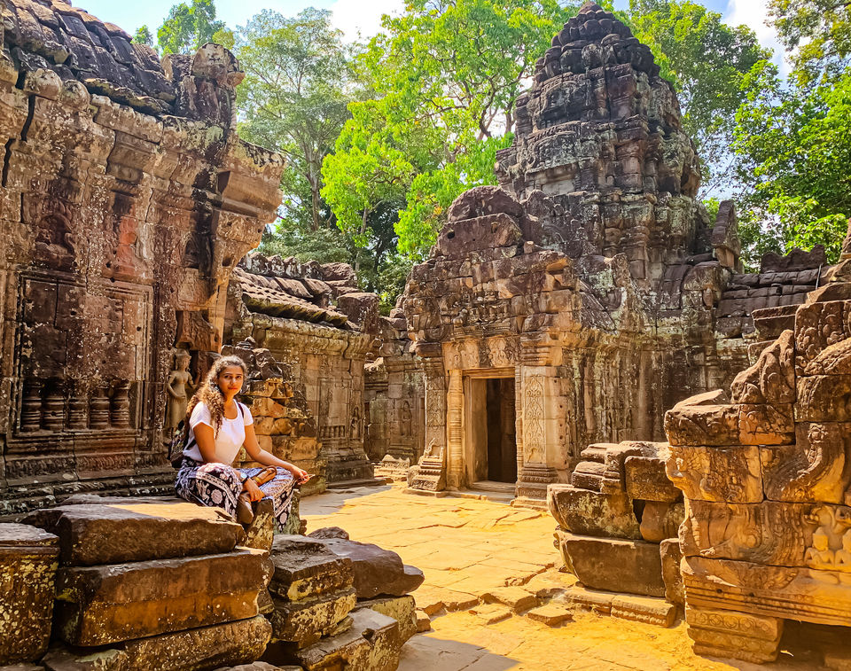 Photo of Preah Khan Temple, Krong Siem Reap, Cambodia by Kadambari Bhatte (curlytravelmess)