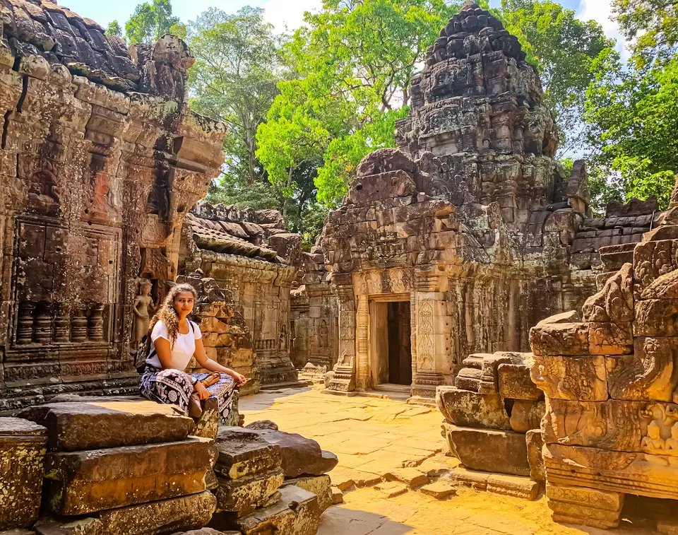 Photo of Preah Khan Temple, Krong Siem Reap, Cambodia by Kadambari Bhatte (curlytravelmess)