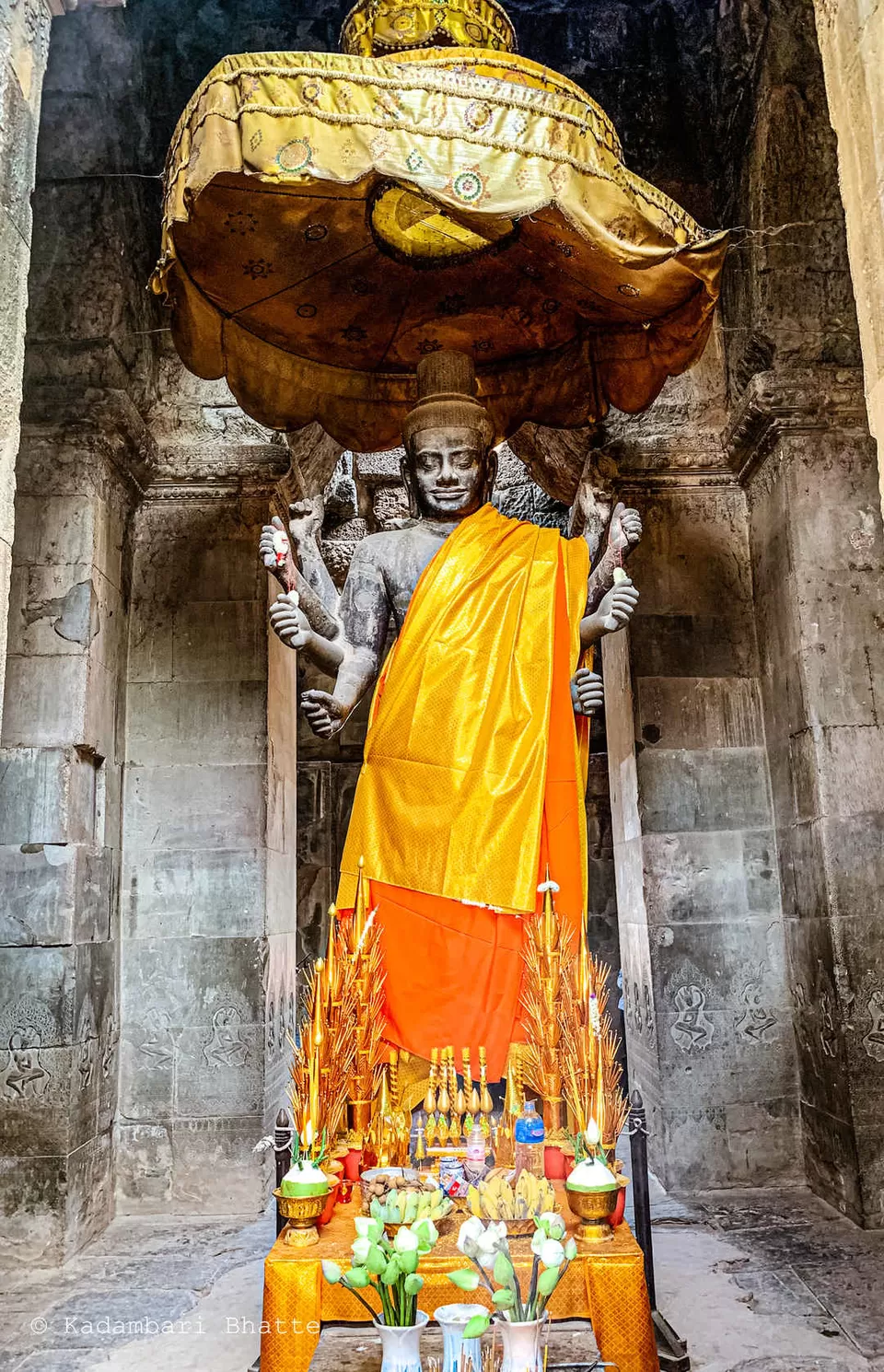 Photo of Angkor Wat Temple, Street 30, Krong Siem Reap, Cambodia by Kadambari Bhatte (curlytravelmess)