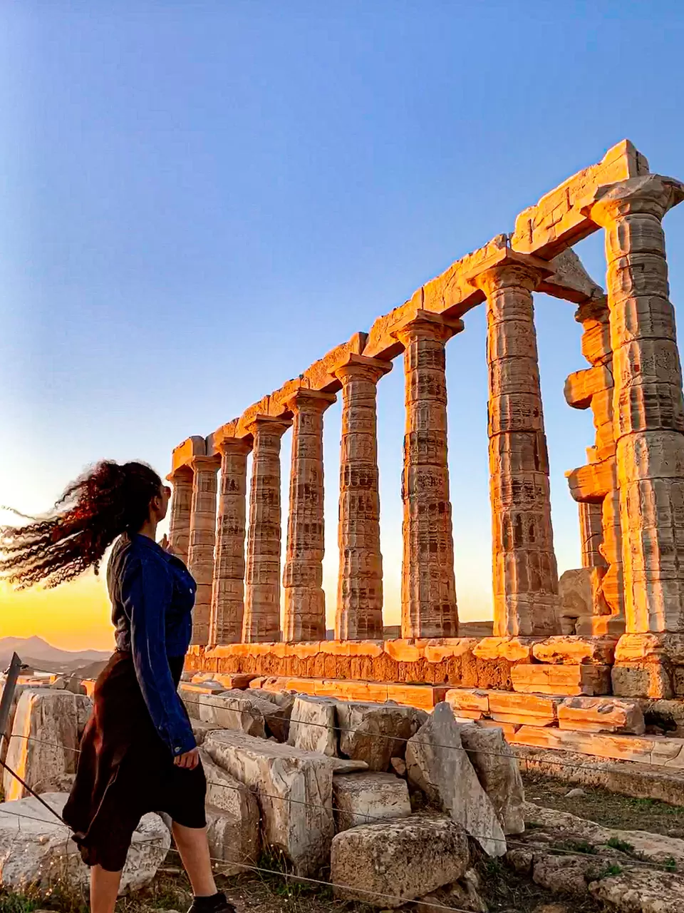 Photo of Temple of Poseidon at Sounion, Sounion, Greece by Kadambari Bhatte (curlytravelmess)