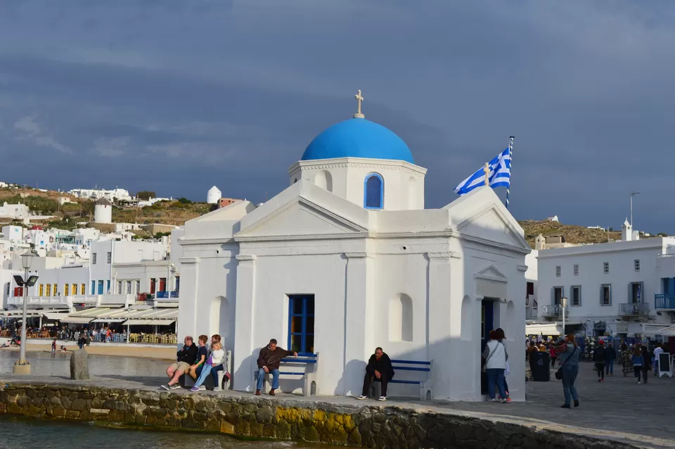 Photo of Mykonos Port, Mikonos, Greece by Nitish Mhatre
