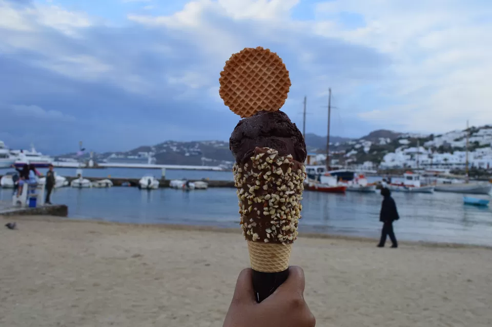 Photo of Mykonos Port, Mikonos, Greece by Nitish Mhatre
