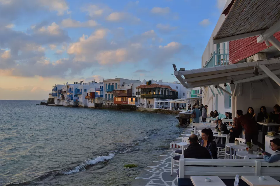Photo of Little Venice, Mykonos, Greece by Nitish Mhatre
