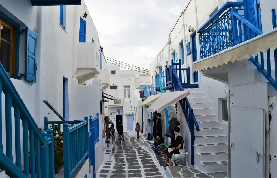 Photo of Mykonos Port, Mikonos, Greece by Nitish Mhatre