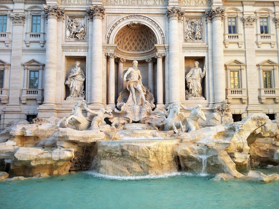 Photo of Trevi Fountain, Piazza di Trevi, Rome, Metropolitan City of Rome, Italy by Nitish Mhatre