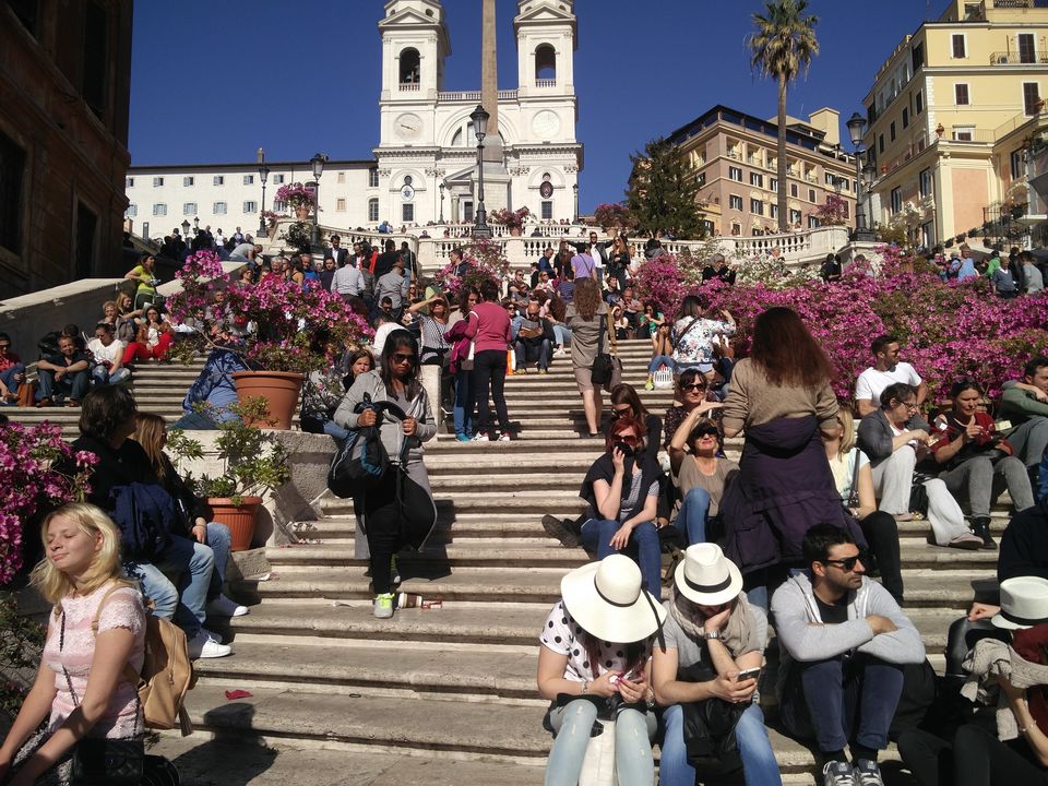 Photo of Spanish Steps, Piazza di Spagna, Rome, Metropolitan City of Rome, Italy by Nitish Mhatre
