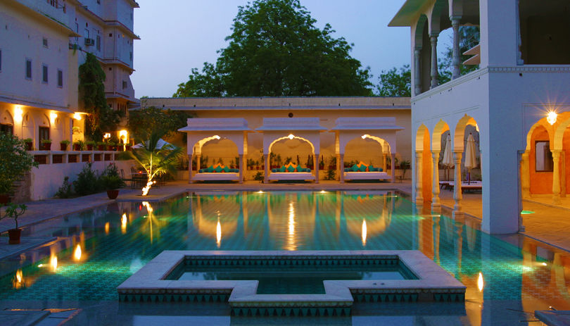 Photo of Samode Haveli, Jaipur, Rajasthan, India by Prashi