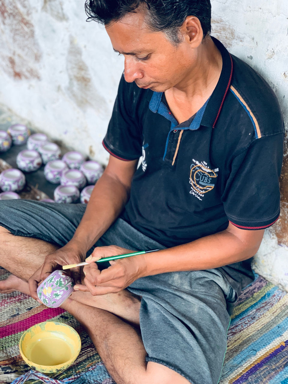 Photo of FADING ART And THE HANDS OF HOPE.(The Blue Art Pottery Of Rajashtan) by Mad-Nomad