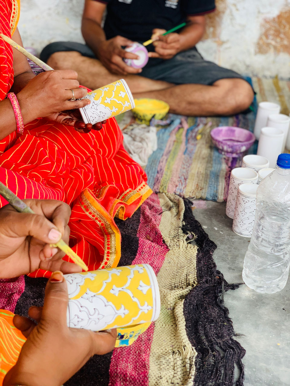 Photo of FADING ART And THE HANDS OF HOPE.(The Blue Art Pottery Of Rajashtan) by Mad-Nomad