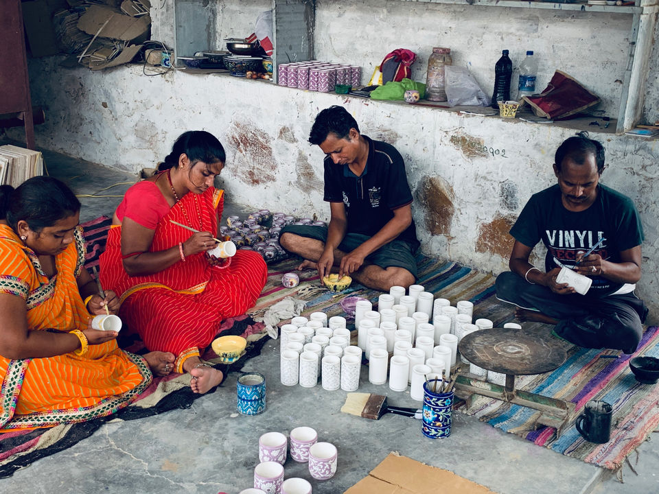 Photo of FADING ART And THE HANDS OF HOPE.(The Blue Art Pottery Of Rajashtan) by Mad-Nomad