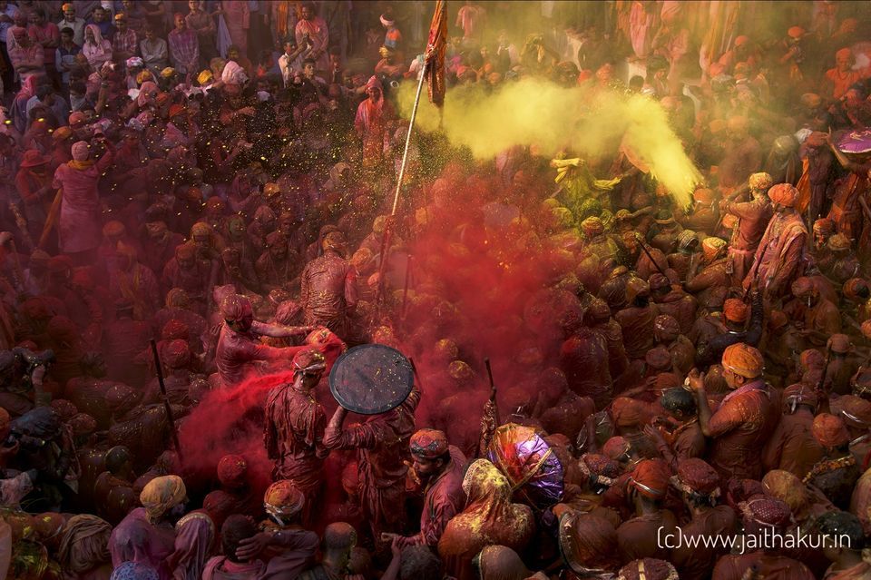 Photo of Lathmar Holi of Nandgaon: Riot of colors & thoughts by Jai Thakur