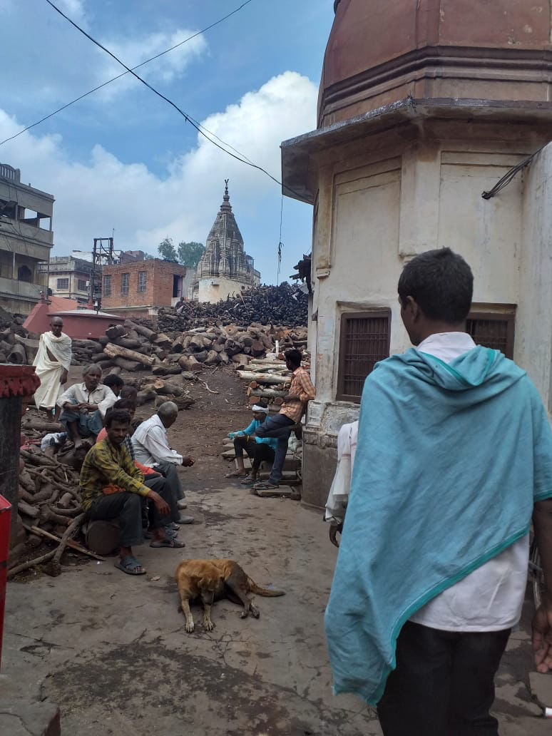 Photo of Manikarnika Ghat, Jugul Tola, Ghats of varanasi, Lahori Tola, Varanasi, Uttar Pradesh, India by Saloni