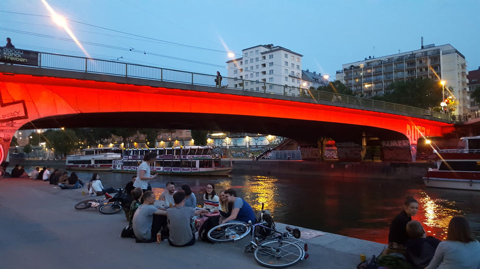 Photo of Donaukanal, Vienna, Austria by Freesoul
