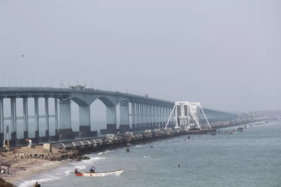 Photo of Pamban Island, Ramanathapuram, Tamil Nadu, India by MANOJ PRADHYUMNA
