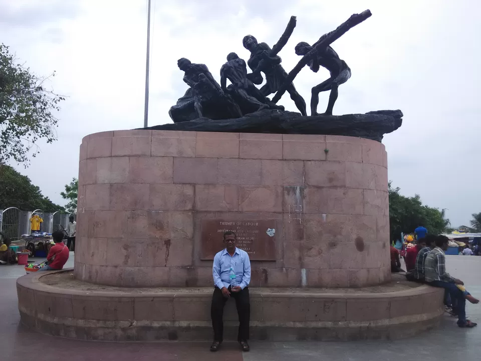 Photo of Marina Beach, Chennai, Tamil Nadu, India by vinay vinvin