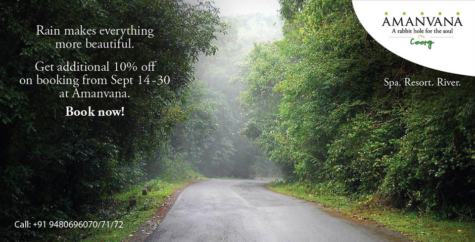 Photo of Monsoons should be spent in a cosy resort in Coorg 1/1 by Philip John