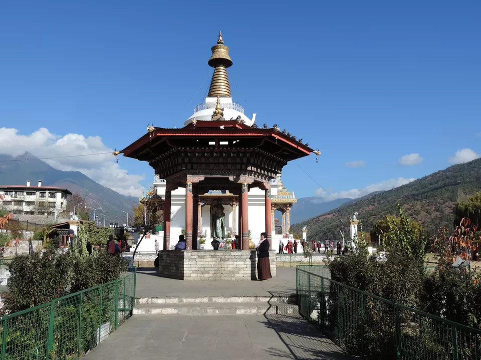 Photo of National Memorial Choten, Doeboom Lam, Thimphu, Bhutan by Hemlata Gab